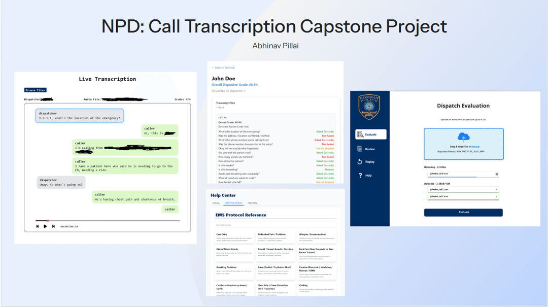 Norman Police Department: Call Analysis Tool